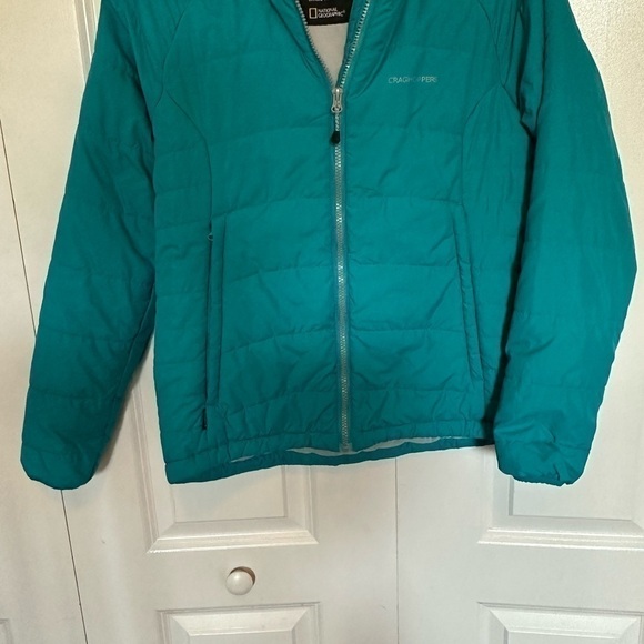 Craghoppers National Geographic bluish teal three season puffer jacket, 6 - Picture 2 of 9